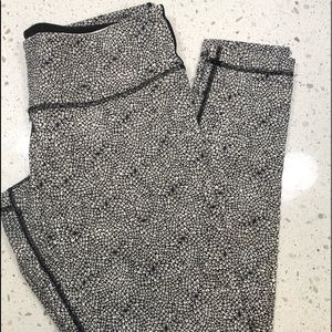 Lululemon Patterned Wonder Under Leggings